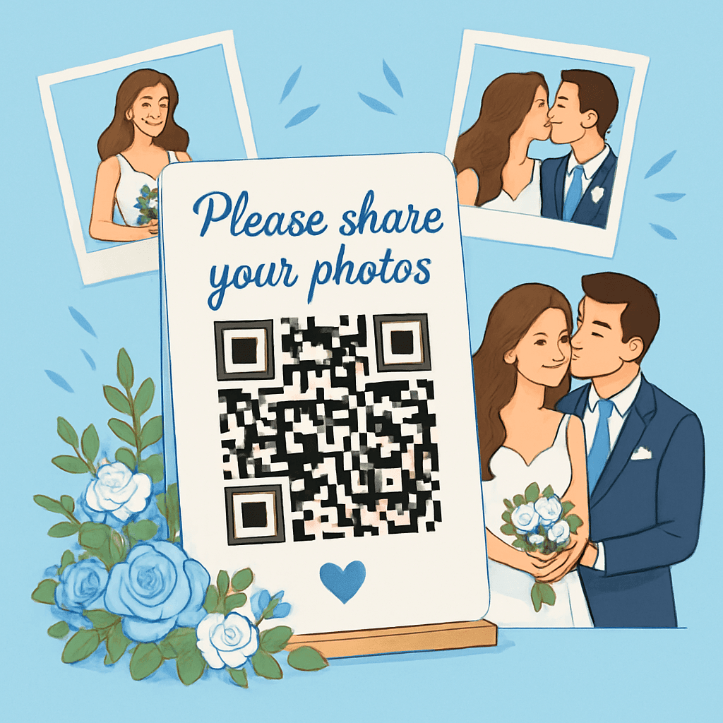 QR Code vs. Wedding Hashtag: Which Is Better for Photo Sharing?